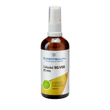 SUPER HEALTH COLLOIDAL SILVER SPRAY 20ppm (ΚΟΛΛΟΕΙΔΗ ΑΡΓΥΡΟΣ) 100ml 